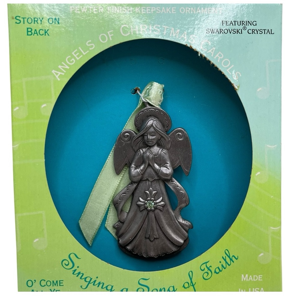 NIB Gloria Duchin, Inc. Collectible Christmas Ornament Swarovski Crystal